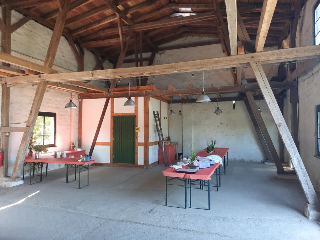 Rustikale Scheune mit Platz für Feiern